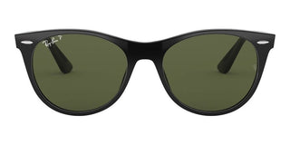 Ray-Ban WAYFARER II RB 2185 unisex Black Geometric Sunglasses