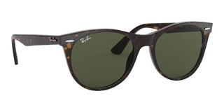 Ray-Ban WAYFARER II RB 2185 unisex Havana Geometric Sunglasses