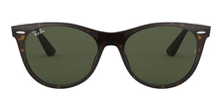 Ray-Ban WAYFARER II RB 2185 unisex Havana Geometric Sunglasses