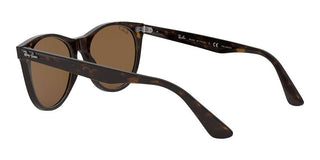 Ray-Ban WAYFARER II RB 2185 unisex Havana Geometric Sunglasses