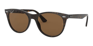 Ray-Ban WAYFARER II RB 2185 unisex Havana Geometric Sunglasses