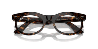 Ray-ban Wayfarer Oval 0rx 2242v Unisex Havana Geometric Eyeglasses