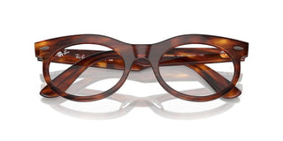 Ray-ban Wayfarer Oval 0rx 2242v Unisex Havana Geometric Eyeglasses
