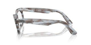 Ray-ban Wayfarer Oval 0rx 2242v Unisex Blue Geometric Eyeglasses