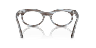 Ray-ban Wayfarer Oval 0rx 2242v Unisex Blue Geometric Eyeglasses