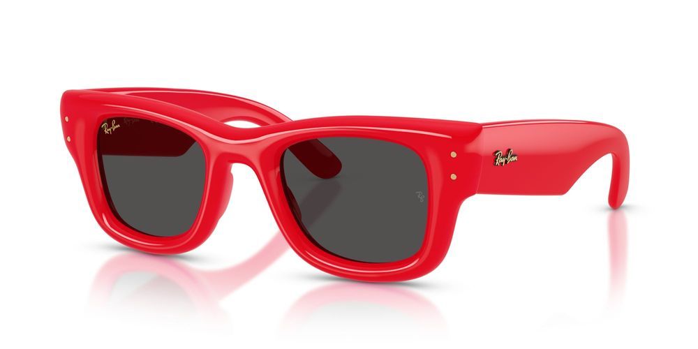 Ray-ban Wayfarer Puffer By A$ap Rocky Rb 4940 Unisex Red Squared