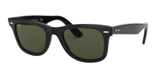 Ray-Ban WAYFARER RB 2140F men Black Squared Sunglasses