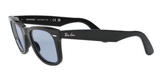 Ray-Ban WAYFARER RB 2140F unisex Black Squared Sunglasses