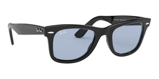 Ray-Ban WAYFARER RB 2140F unisex Black Squared Sunglasses