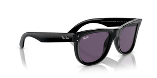 Ray-ban Wayfarer Reverse R0502s Unisex Black Squared Sunglasses