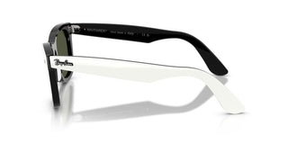Ray-ban Wayfarer Street Neat Rb 2240 Unisex Black Squared Sunglasses