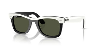 Ray-ban Wayfarer Street Neat Rb 2240 Unisex Black Squared Sunglasses