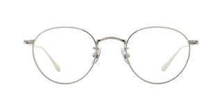 GARRETT LEIGHT WILLIAM unisex Silver Pantos Eyeglasses