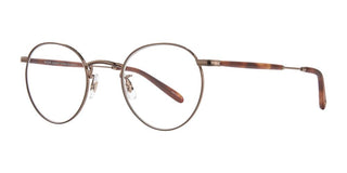 GARRETT LEIGHT WILSON M unisex Brown Round Eyeglasses