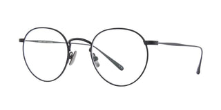 GARRETT LEIGHT WILSON M II unisex Black Round Eyeglasses