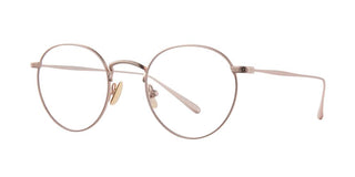 GARRETT LEIGHT WILSON M II unisex Rose gold Round Eyeglasses