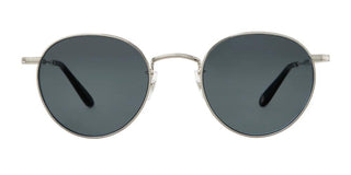 GARRETT LEIGHT WILSON M SUN unisex Silver Round Sunglasses