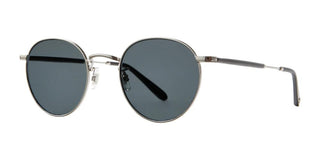 GARRETT LEIGHT WILSON M SUN unisex Silver Round Sunglasses