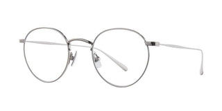 GARRETT LEIGHT WILSON T unisex Silver Round Eyeglasses