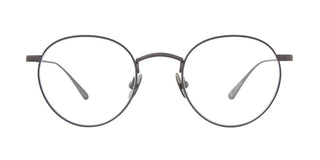 GARRETT LEIGHT WILSON T unisex Grey Round Eyeglasses