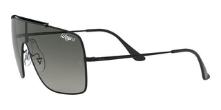 Ray-Ban WINGS II RB 3697 men Black Shield Sunglasses