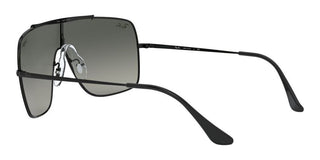 Ray-Ban WINGS II RB 3697 men Black Shield Sunglasses