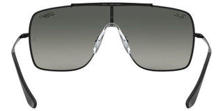 Ray-Ban WINGS II RB 3697 men Black Shield Sunglasses