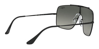 Ray-Ban WINGS II RB 3697 men Black Shield Sunglasses