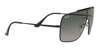 Ray-Ban WINGS II RB 3697 men Black Shield Sunglasses