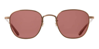 GARRETT LEIGHT WORLD SUN unisex Gold Squared Sunglasses