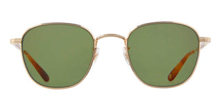 GARRETT LEIGHT WORLD SUN unisex Gold Squared Sunglasses