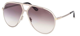 Tom Ford XAVIER FT 1060 men Silver Pilot Sunglasses