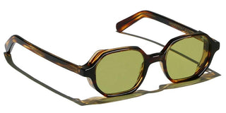 L.G.R ZANZIBAR - CARNET DE VOYAGE unisex Havana Geometric Sunglasses