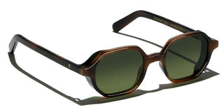 L.G.R ZANZIBAR - CARNET DE VOYAGE unisex Havana Geometric Sunglasses