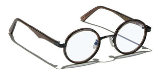 L.G.R ZELALEM - LIONS OF ETHIOPIA unisex Black Round Eyeglasses