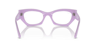 Ray-ban Zena Rx 7330 Unisex Violet Geometric Eyeglasses