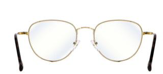 zerOne five ZO 918-B BLUE BLOCK unisex Havana Round Eyeglasses
