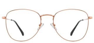 zerOne five ZO 924 women Rose gold Geometric Eyeglasses