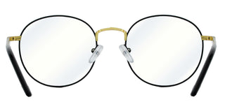 zerOne five ZO 938-B BLUE BLOCK women Black Round Eyeglasses