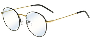 zerOne five ZO 938-B BLUE BLOCK women Black Round Eyeglasses