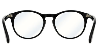 zerOne five ZO AC45-B BLUE BLOCK unisex Black Round Eyeglasses
