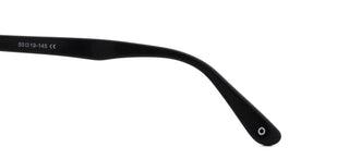 zerOne five ZO AC45-B BLUE BLOCK unisex Black Round Eyeglasses