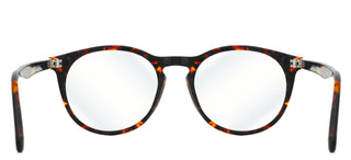 zerOne five ZO AC45-B BLUE BLOCK unisex Havana Round Eyeglasses