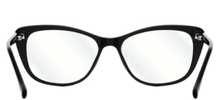 zerOne five ZO CP129-B BLUE BLOCK women Black Cat Eye Eyeglasses