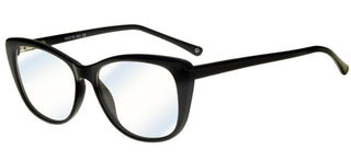 zerOne five ZO CP129-B BLUE BLOCK women Black Cat Eye Eyeglasses