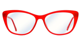 zerOne five ZO CP129-B BLUE BLOCK women Red Cat Eye Eyeglasses