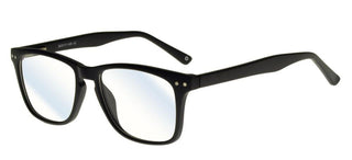 zerOne five ZO CP136-B BLUE BLOCK men Black Geometric Eyeglasses
