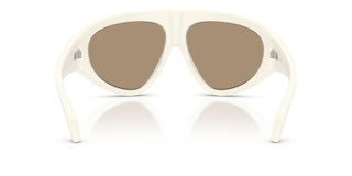 Moncler Zyra Me8014u Unisex White Geometric Sunglasses